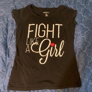 Ideology black workout shirt